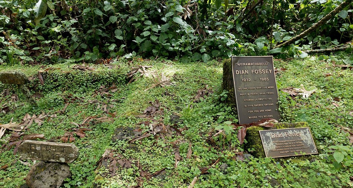 Senderismo en la tumba de Dian Fossey